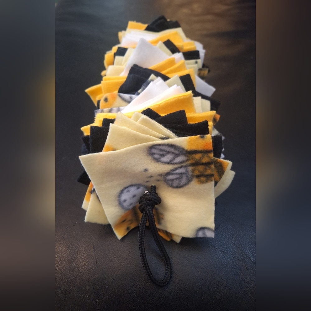 Square Snuffle Rope, Treat Dispenser, Enrichment Puzzle Dog Toy